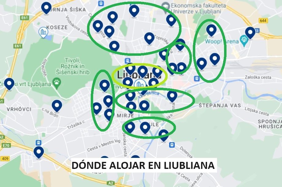 Dónde alojarse en Liubliana: Mejores zonas y hoteles