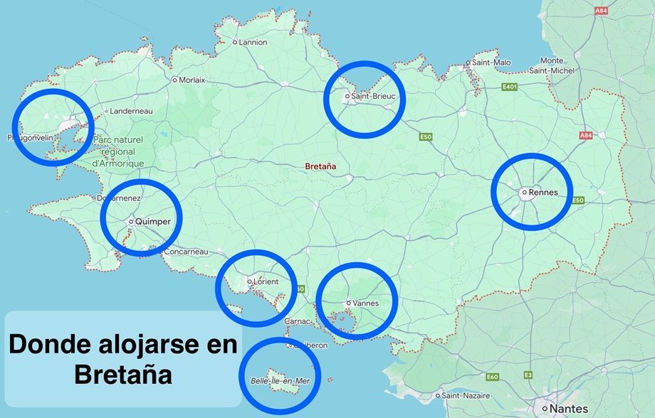 Dónde alojarse en Bretaña: Mejores zonas y hoteles