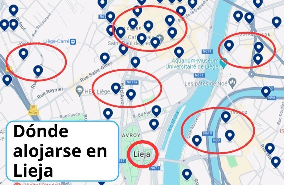 Dónde Alojarse en Lieja, Bélgica: Mejores Hoteles