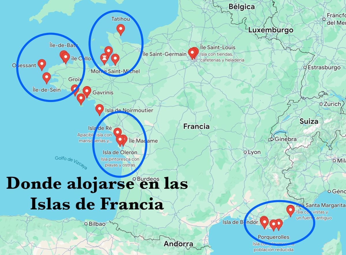 Dónde alojarse en las islas de Francia – Mejores hoteles