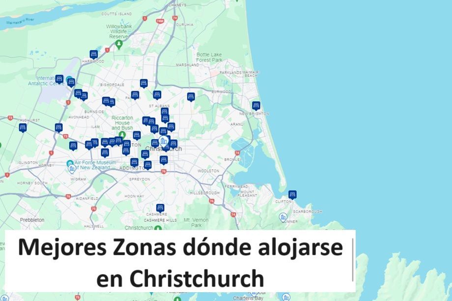 Dónde Alojarse en Christchurch: Mejores Zonas y Hoteles