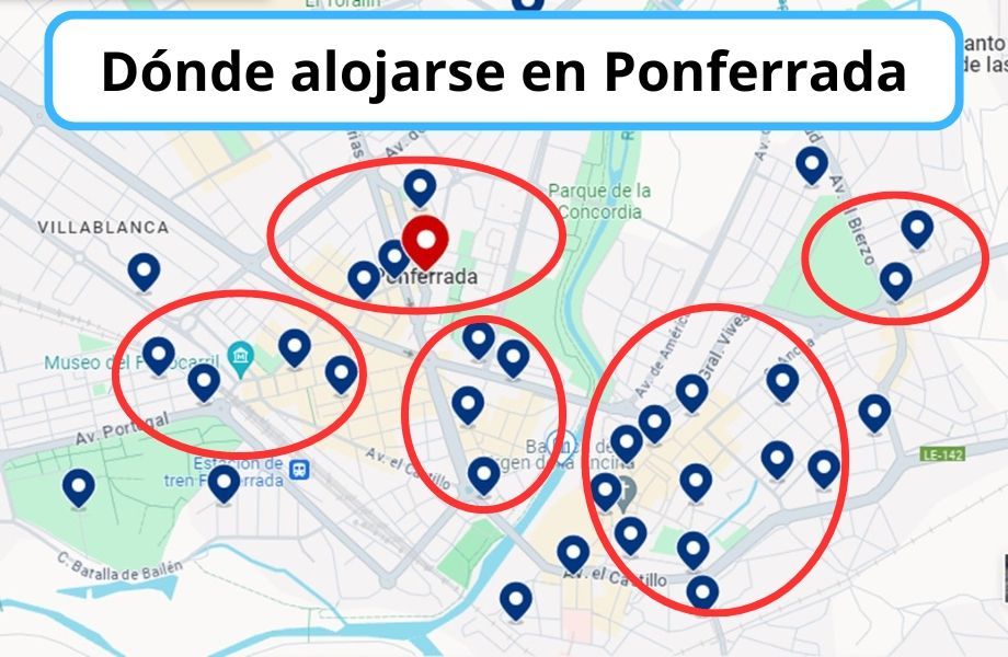 Dónde Alojarse en Ponferrada (Camino de Santiago) España
