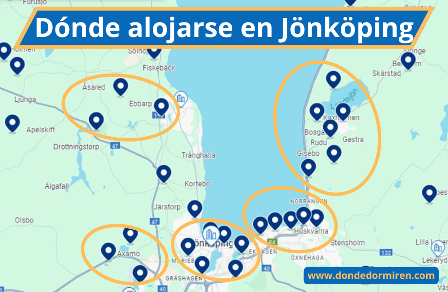 Dónde Alojarse en Jönköping, Suecia: Mejores Zonas y Hoteles