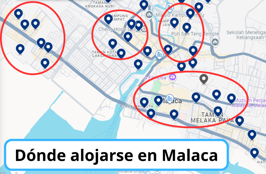 Dónde alojarse en Malaca, Malasia: Hoteles recomendados