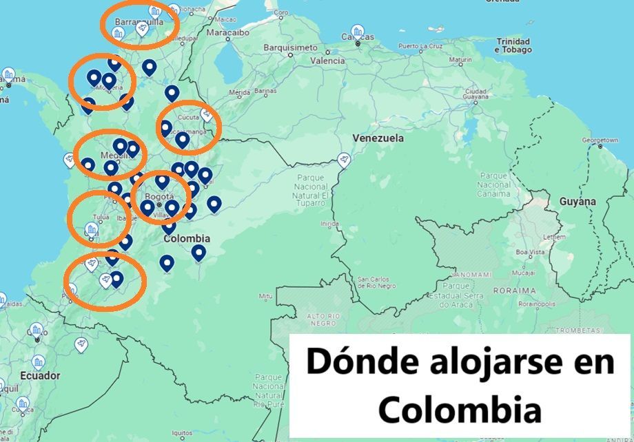 Dónde alojarse en Colombia: Ciudades y hoteles recomendados