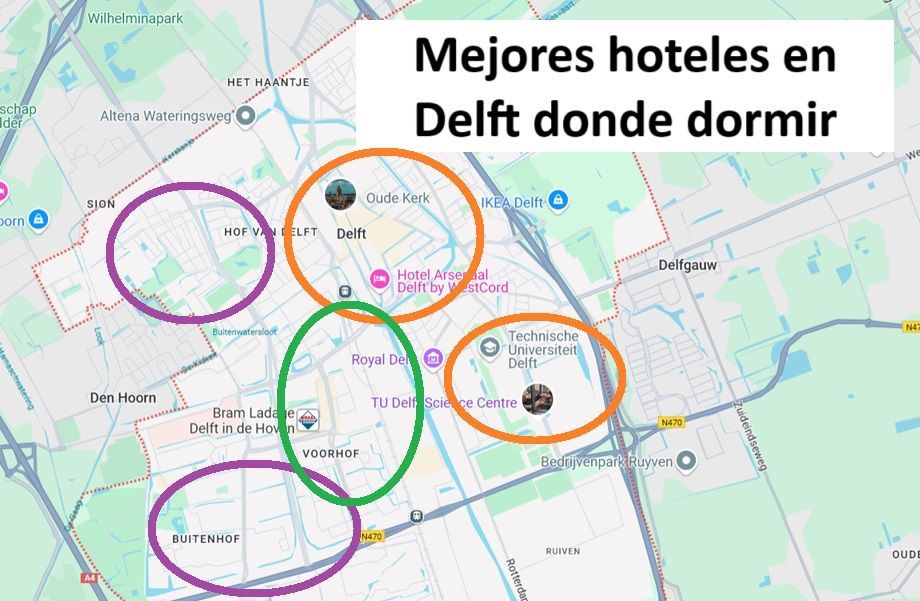 Dónde alojarse en Delft, Países Bajos: Mejores zonas y hoteles