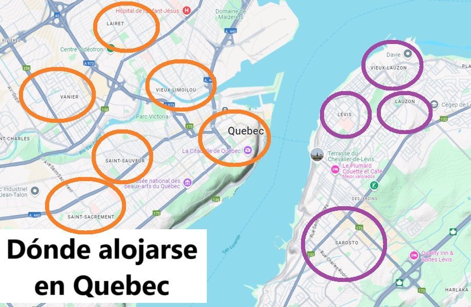 Dónde Alojarse en Quebec City, Canadá: Mejores Zonas y Hoteles