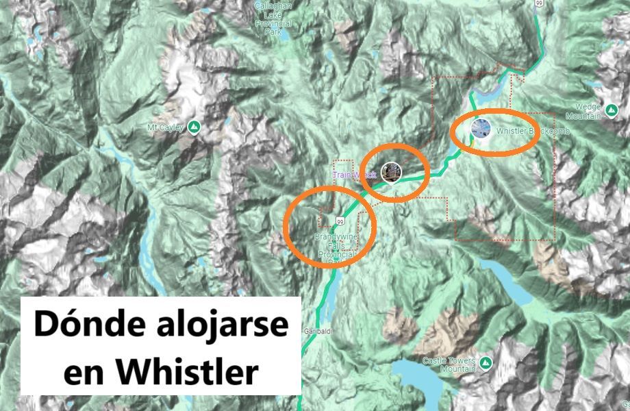 Dónde Alojarse en Whistler: Mejores Zonas y Hoteles
