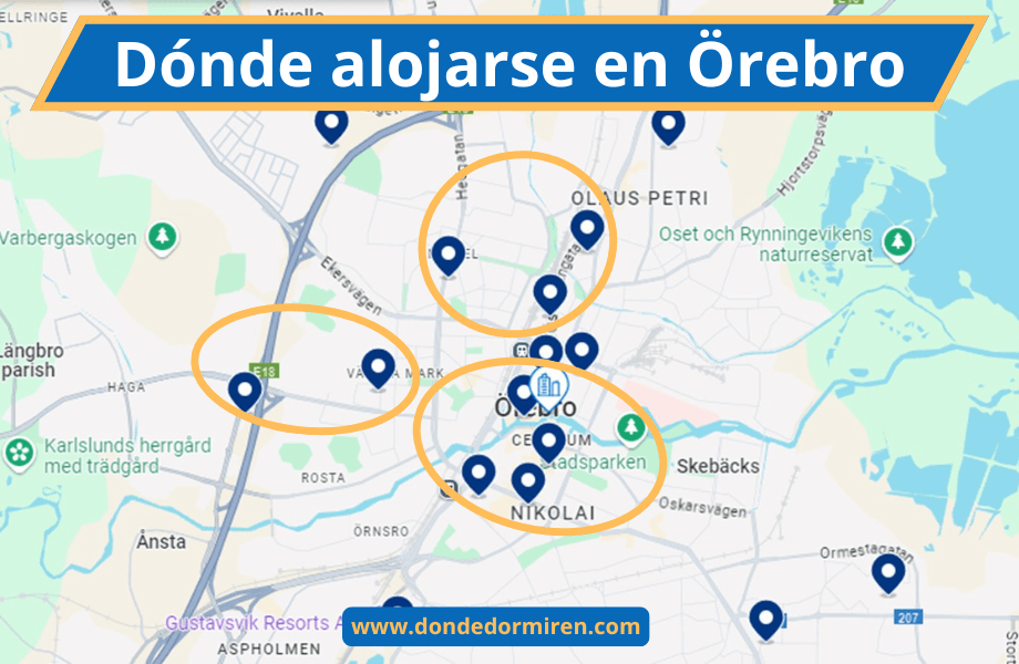 Dónde alojarse en Örebro, Suecia: Mejores Zonas y hoteles