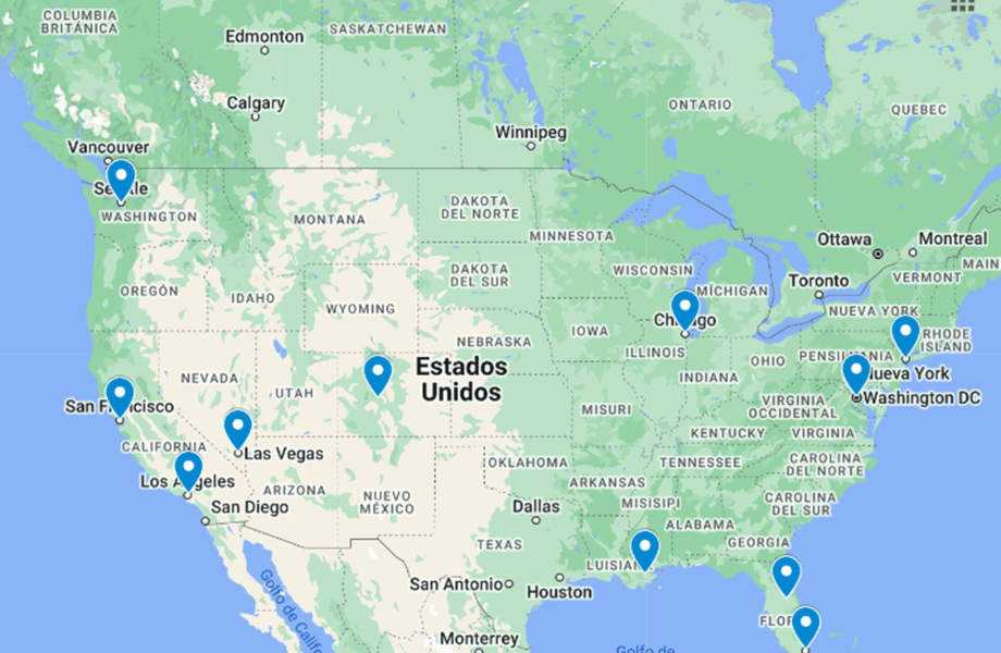 Dónde alojarse en Estados Unidos: Ciudades y hoteles recomendados