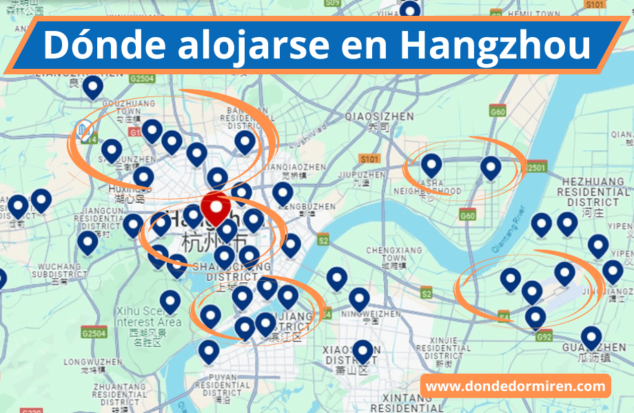 Dónde alojarse en Hangzhou: Mejores Zonas y Hoteles