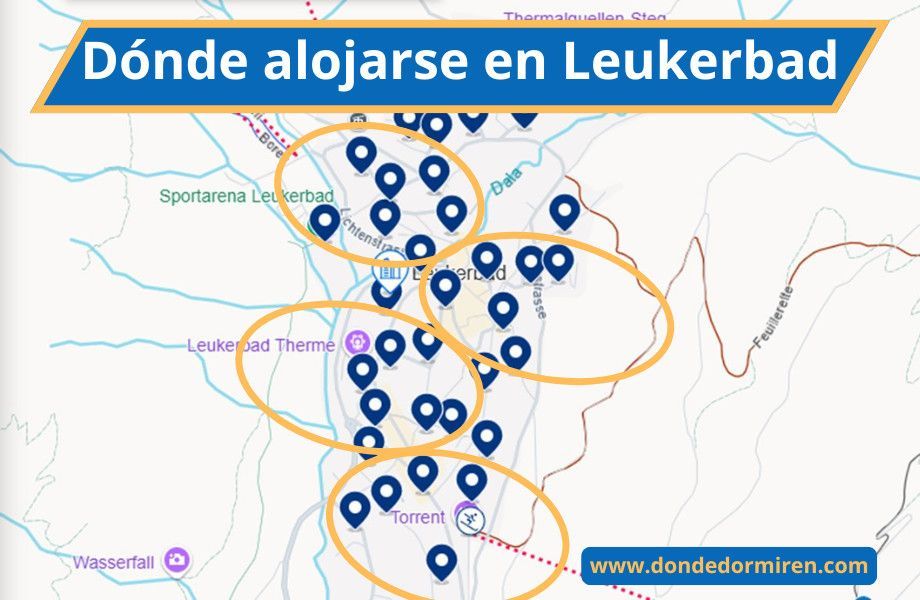 Dónde alojarse en Leukerbad: Mejores Zonas y Hoteles