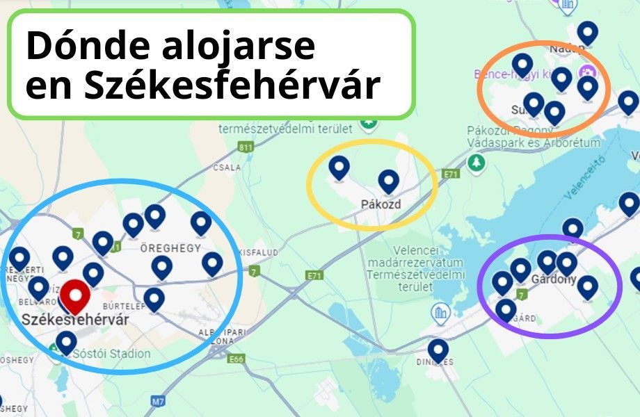 Dónde Alojarse en Székesfehérvár, Hungría: Zonas y hoteles Recomendados