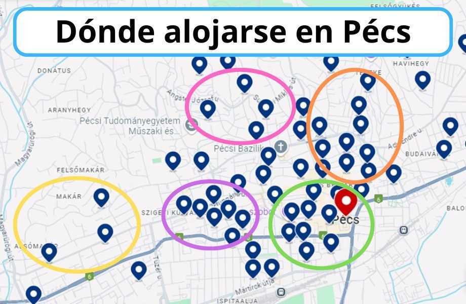 Dónde Alojarse en Pécs, Hungría: Mejores Zonas y Hoteles