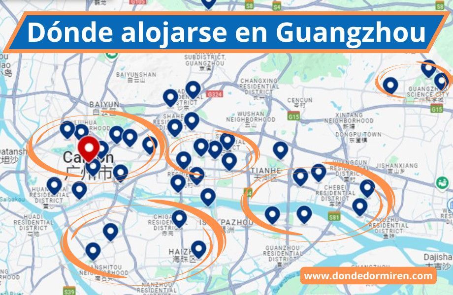 Hoteles en Guangzhou (Cantón): mejores zonas para dormir y dónde conviene alojarse