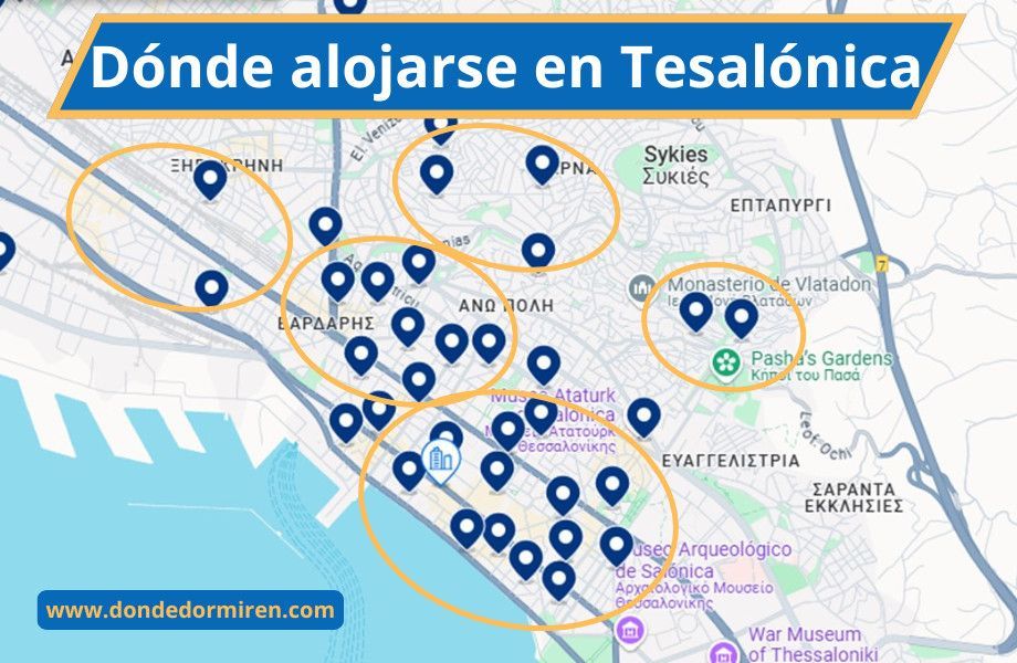 Dónde alojarse en Salónica: Mejores zonas y hoteles