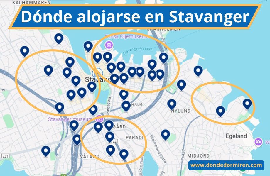 Dónde alojarse en Stavanger: Mejores zonas y hoteles