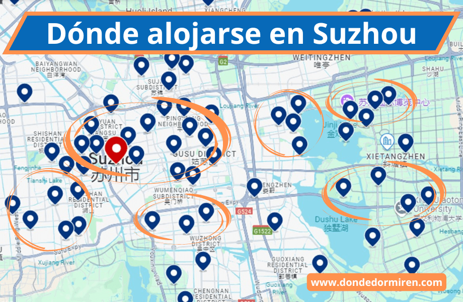 Dónde alojarse en Suzhou: Mejores Zonas y Hoteles