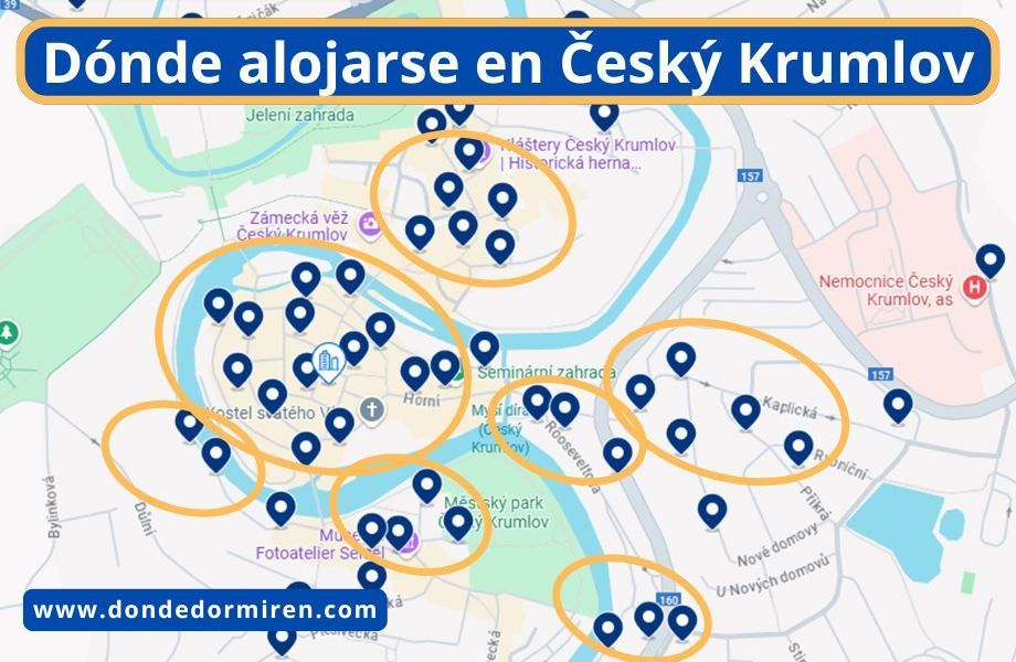 Dónde alojarse en Český Krumlov: Mejores Zonas y Hoteles