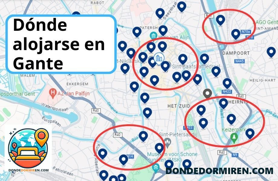 Dónde Alojarse en Gante: Hoteles recomendados