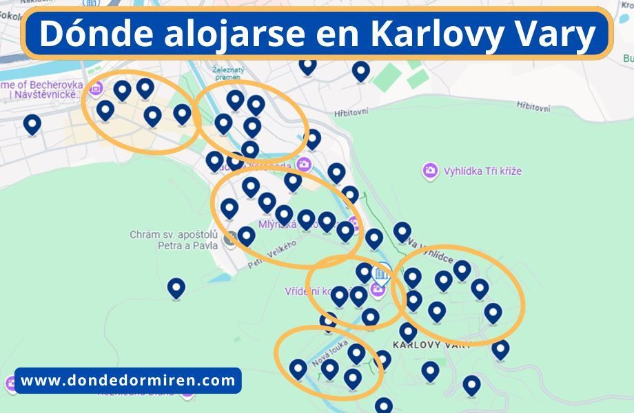 Dónde alojarse en Karlovy Vary: Mejores Zonas y Hoteles