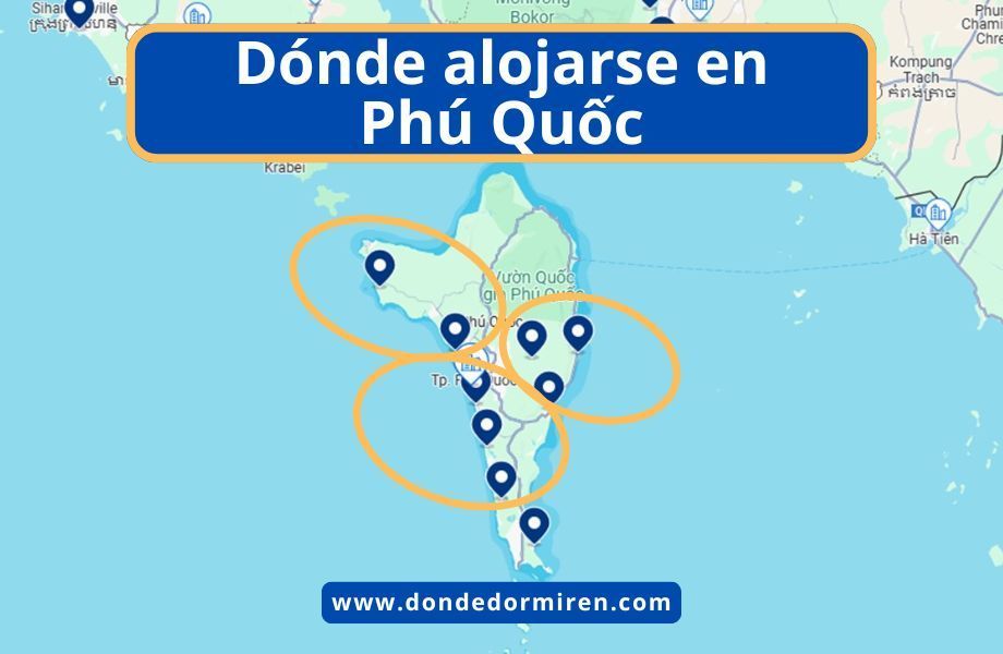 Dónde alojarse en Phú Quốc: Mejores Zonas y Hoteles