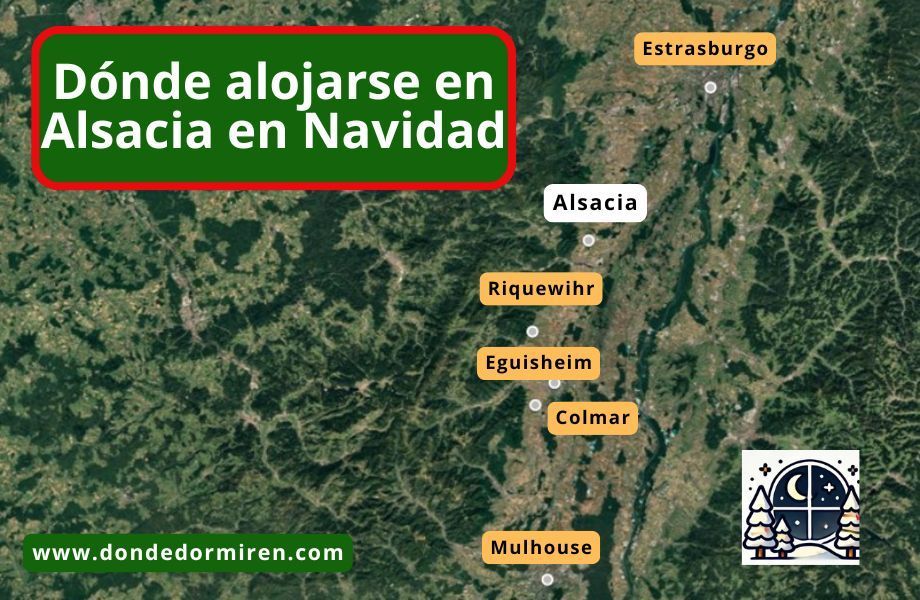 Dónde alojarse en Alsacia en Navidad 2026🎄Mejores pueblos y Hoteles