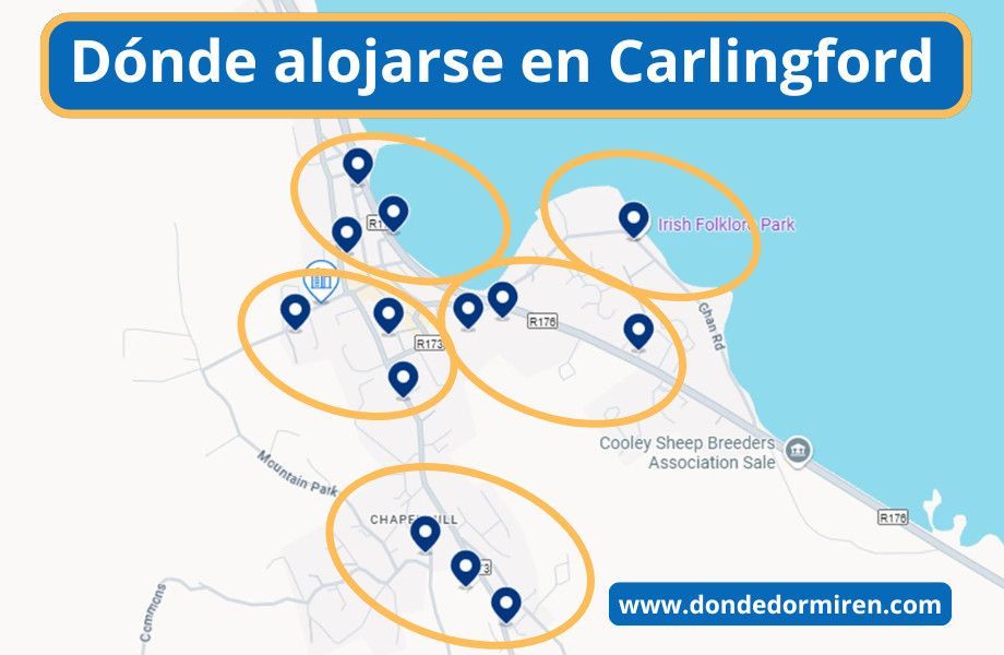 mapa calingford