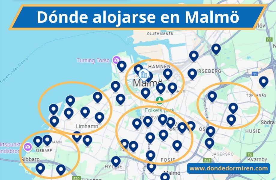 Dónde alojarse en Malmö, Suecia: Mejores Zonas y Hoteles