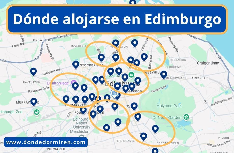 Dónde alojarse en Edimburgo, Escocia: Mejores Zonas y Hoteles