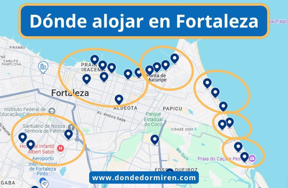Dónde alojarse en Fortaleza: Mejores Zonas y Hoteles