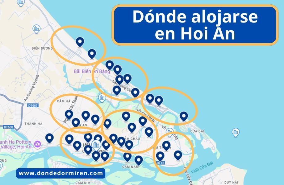 Dónde alojarse en Hoi An, Vietnam: Mejores Zonas y Hoteles