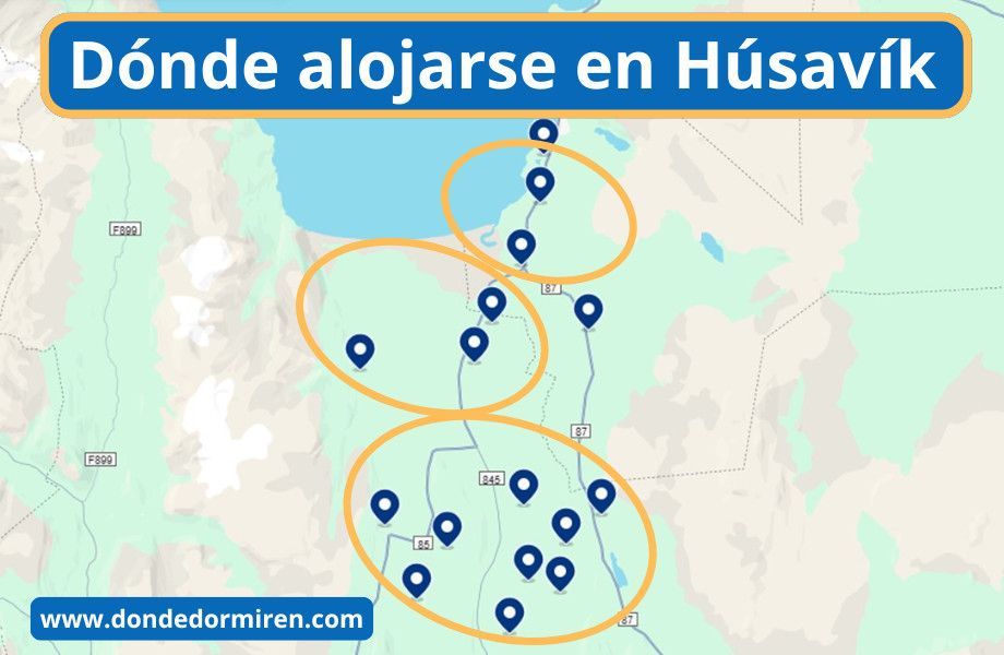 mapa husavik