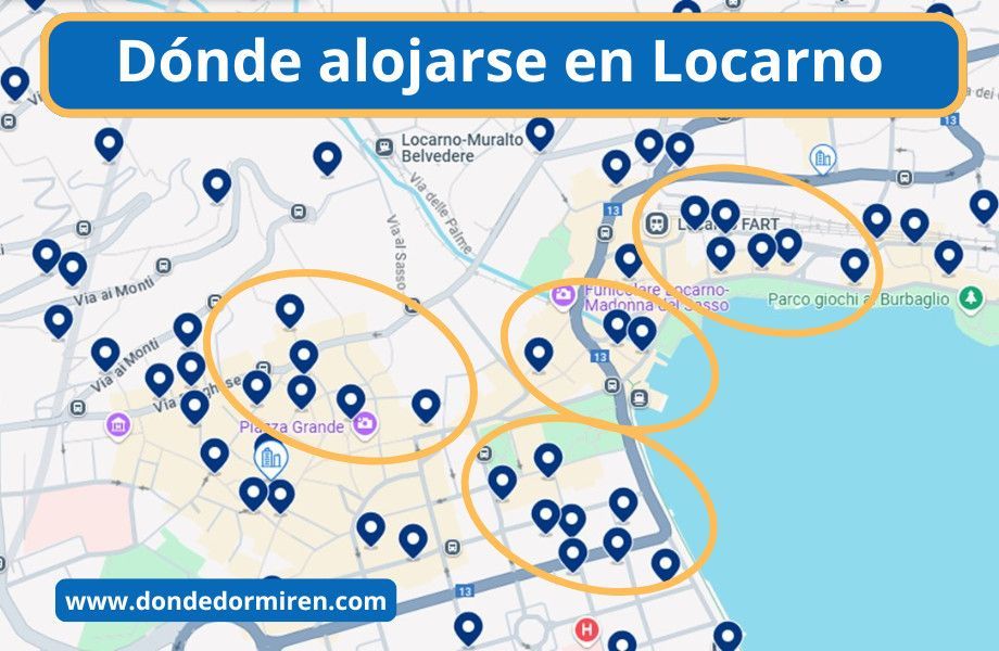 Dónde alojarse en Locarno: Mejores Zonas y Hoteles