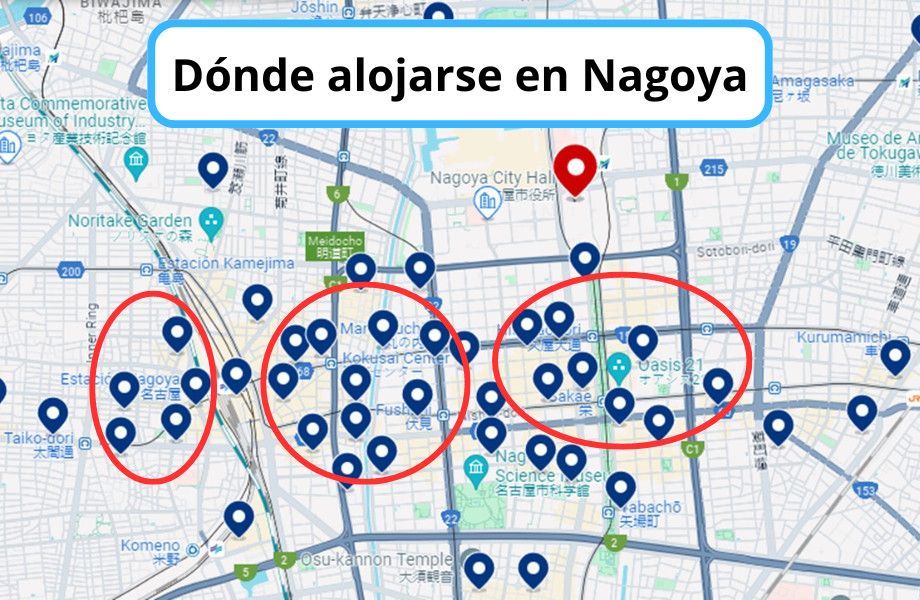 nagoya mapa