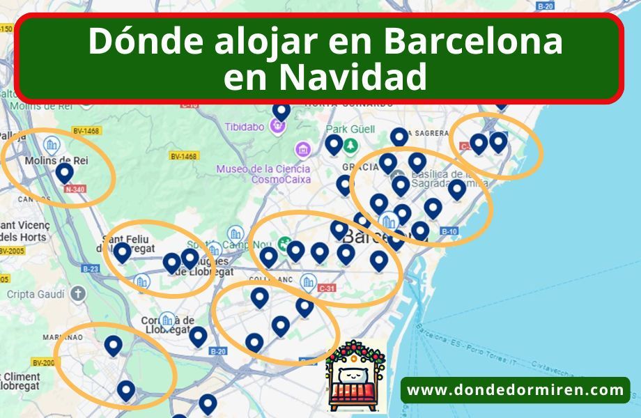 Dónde alojarse en Barcelona en Navidad: Mejores Zonas y Hoteles