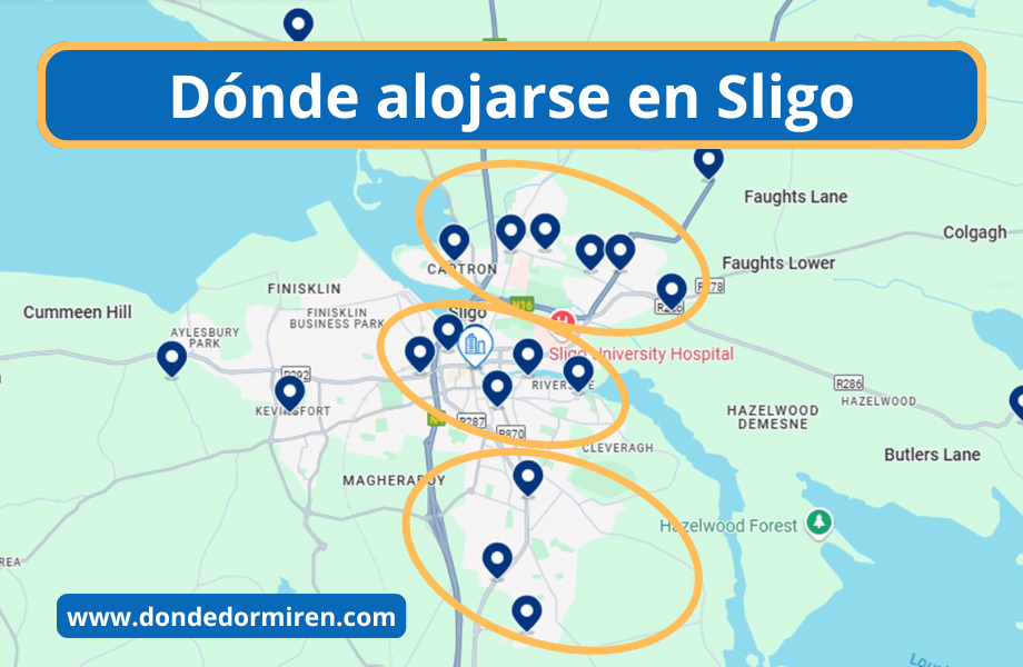 Dónde alojarse en Sligo, Irlanda: Mejores Zonas y Hoteles