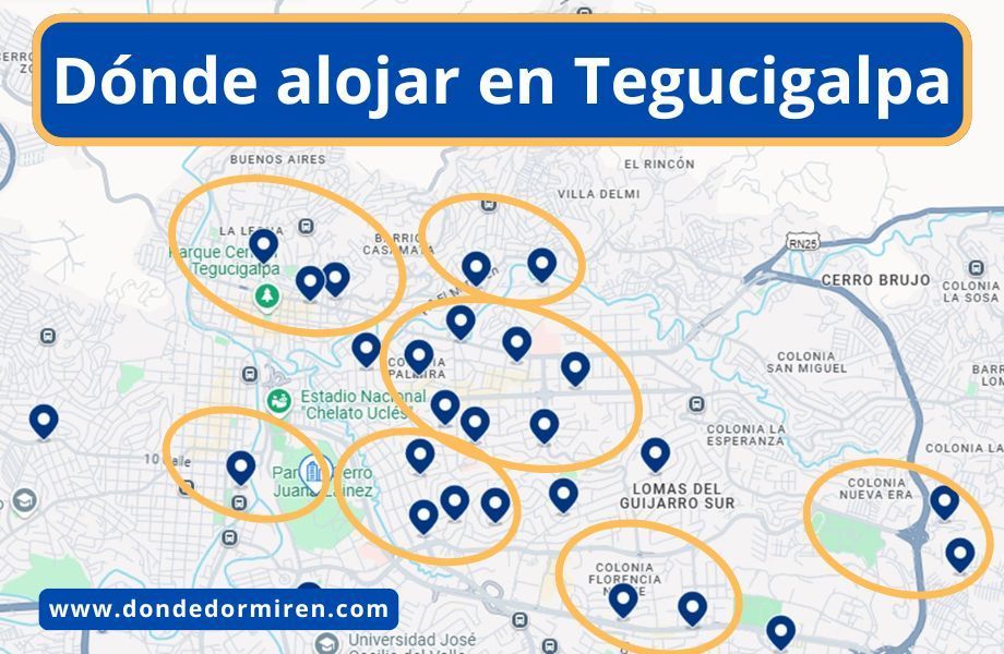 Dónde alojarse en Tegucigalpa: Mejores Zonas y Hoteles