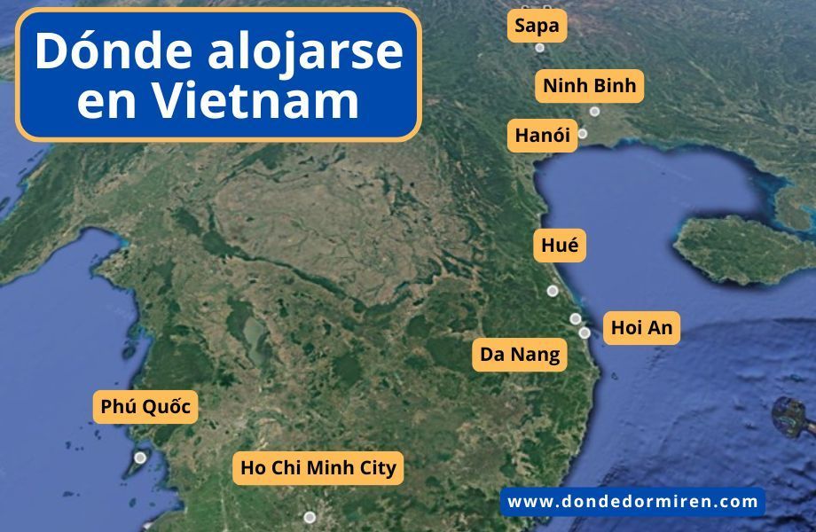 Dónde alojarse en Vietnam: Ciudades y hoteles recomendados