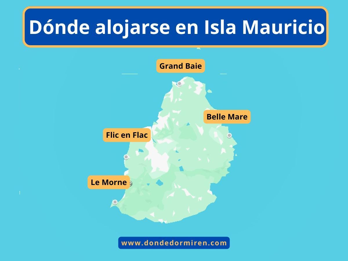 Dónde alojarse en Isla Mauricio: Zonas y Hoteles Recomendados
