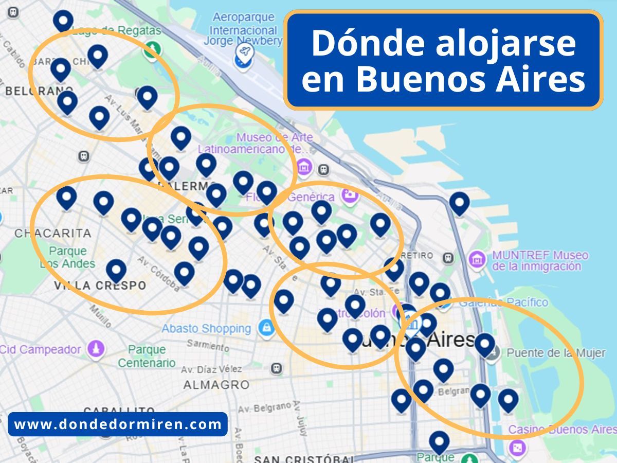 Dónde alojarse en Buenos Aires: Mejores Zonas y Hoteles