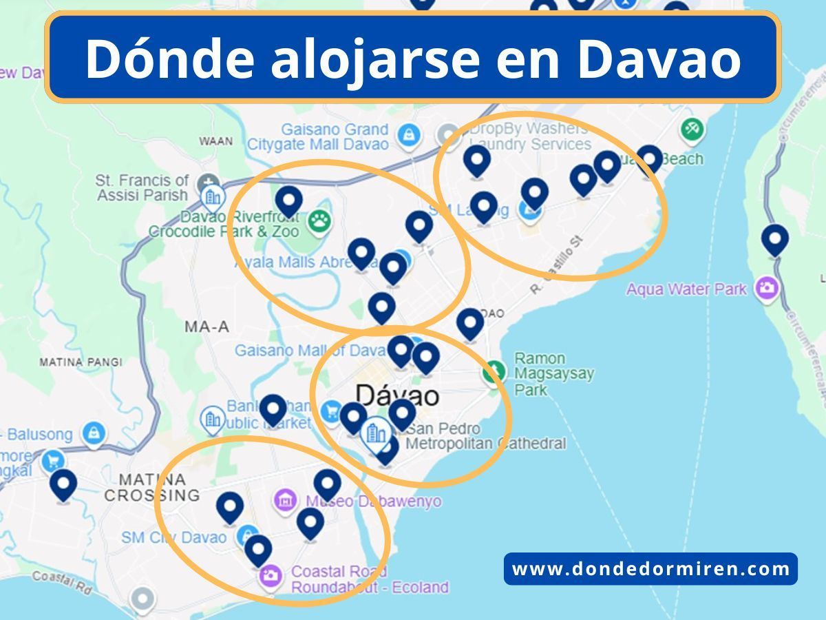 Dónde alojarse en Davao: Mejores Zonas y Hoteles