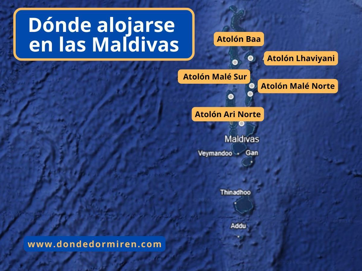 Dónde alojarse en las Maldivas: Atolones y Resorts Recomendados