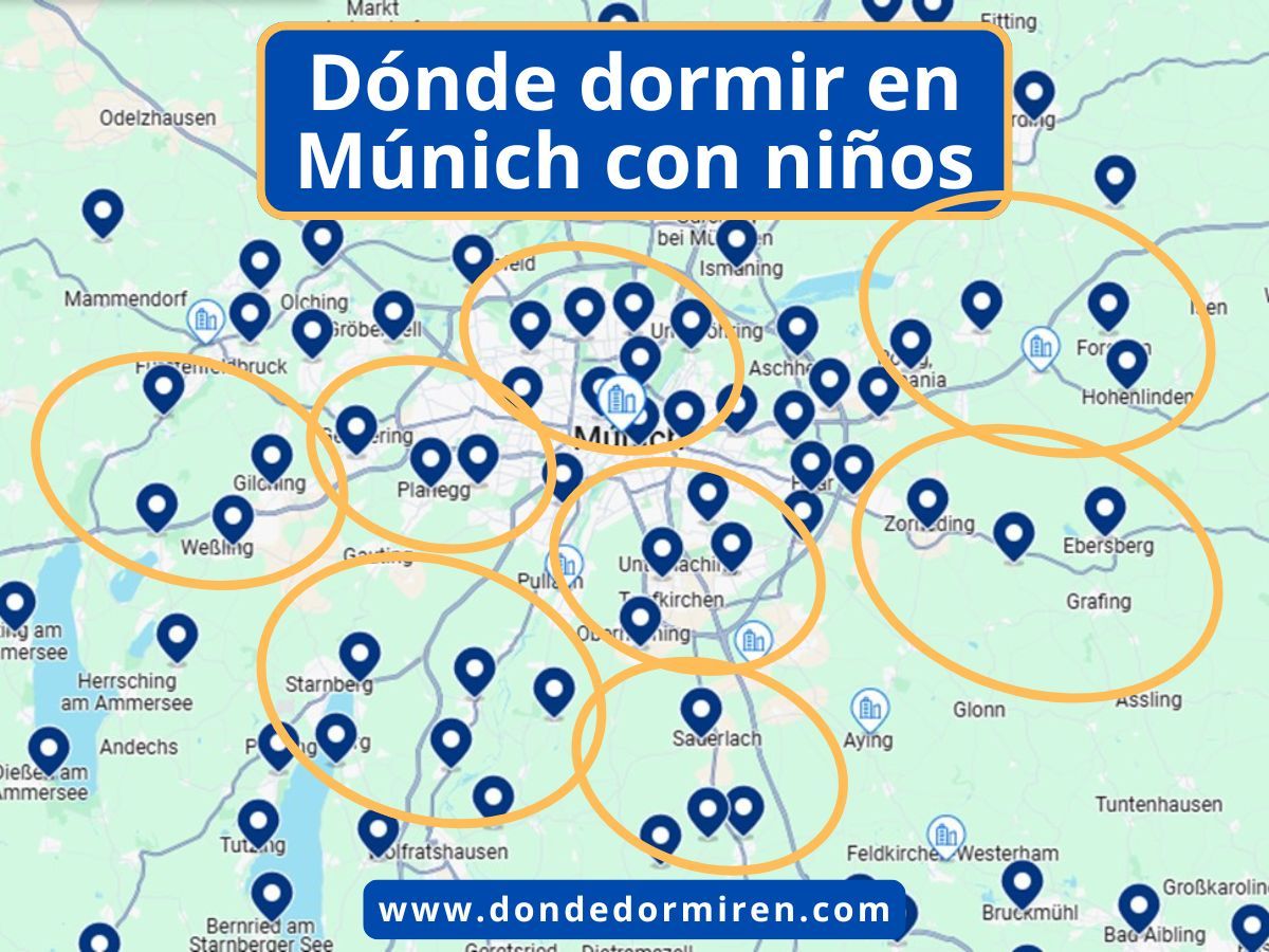 Dónde dormir en Múnich CON NIÑOS: Hoteles familiares
