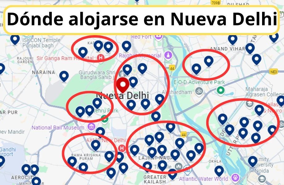 zonas donde dormir