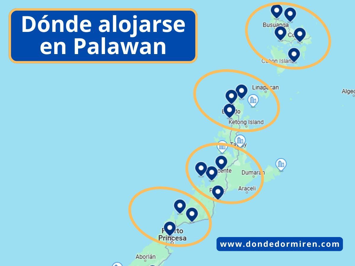 Dónde alojarse en Palawan: Mejores Zonas y Hoteles