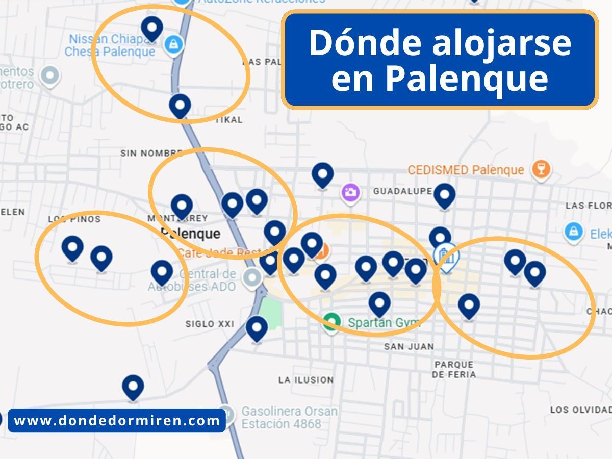 Dónde alojarse en Palenque: Mejores Zonas y Hoteles