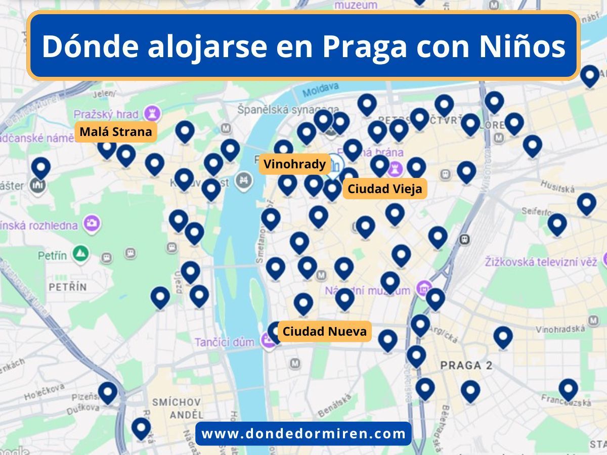 Dónde alojarse en Praga CON Niños : Mejores Hoteles familiares