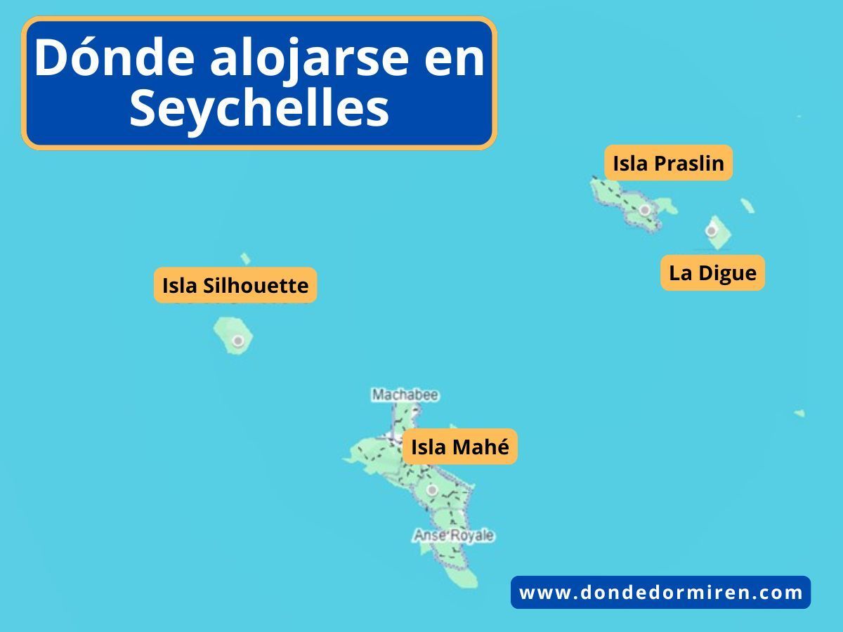 Dónde alojarse en Seychelles: Islas y Hoteles Recomendados