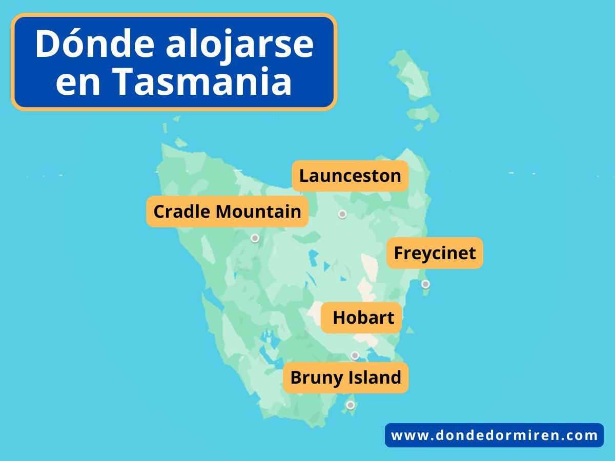 Dónde alojarse en Tasmania: Mejores Pueblos y Hoteles